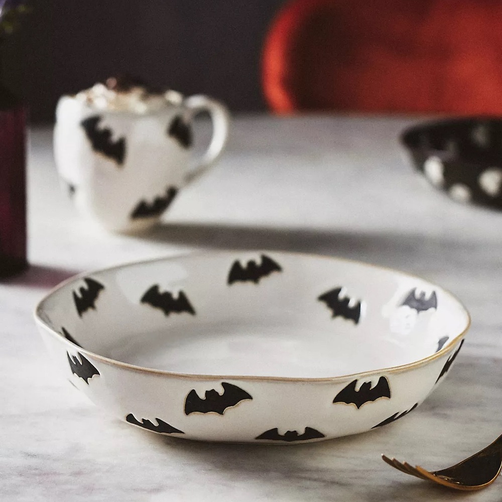 NWT - Anthropologie Vester low bowl - BAT style 🦇